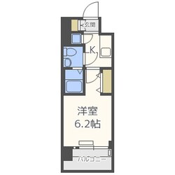 エスリード大阪シティグランツの物件間取画像